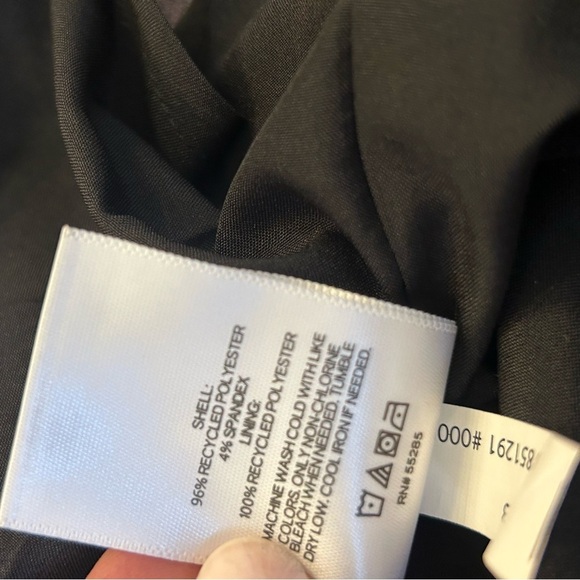 Express Fall Floral High Low Silk Satin Sexy Silhouette Dress Size Medium - Picture 8 of 12